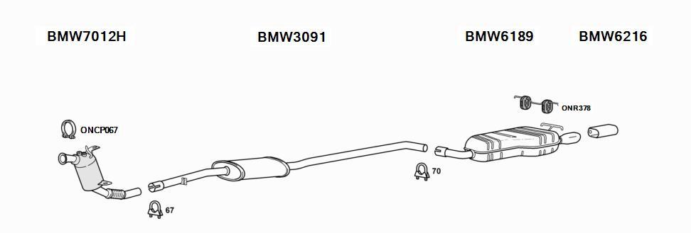 Bmw X3 Exhaust System Express Delivery On Exhausts